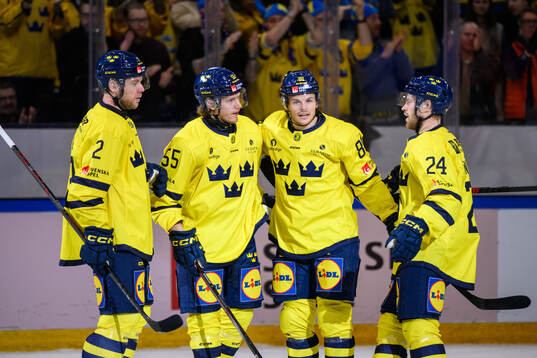 Christian Folin, Marcus Hardegård, Malte Strömwall and