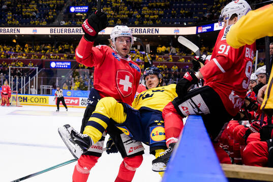 Sven Senteler of Switzerland and Marcus Sörensen of Sweden