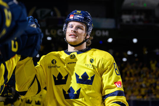 Malte Strömwall of Sweden celebrates