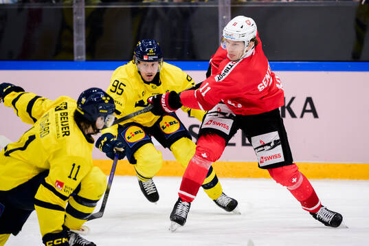 Jacob De La Rose of Sweden and Sven Senteler of Switzerland