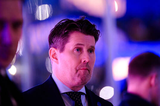 Assistant coach Stefan Klockare of Sweden