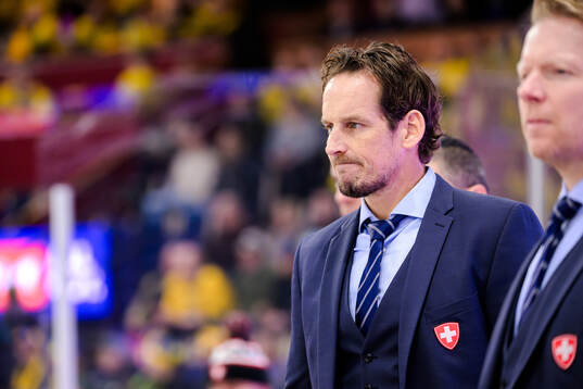 Head coach Patrick Fischer of Switzerland
