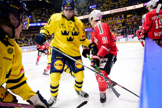 Linus Johansson of Sweden and Attilio Biasca of Switzerland