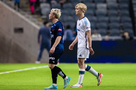 Djurgårdens Lucas Bergvall deppar