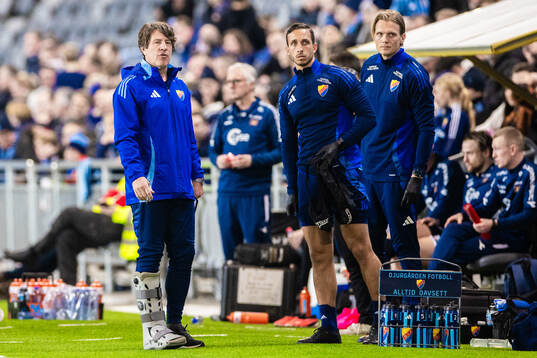 Djurgårdens tränare Thomas Lagerlöf