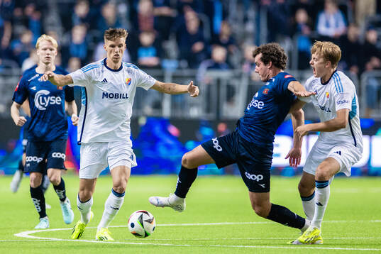 Djurgårdens Samuel Leach Holm och Djurgårdens Oskar