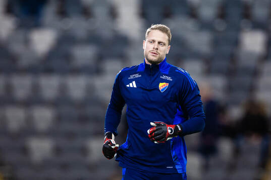 Djurgårdens målvakt Malkolm Nilsson Säfqvist