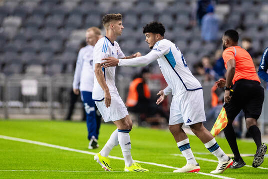 Djurgårdens Gideon Granström byts in mot Samuel Leach Holm