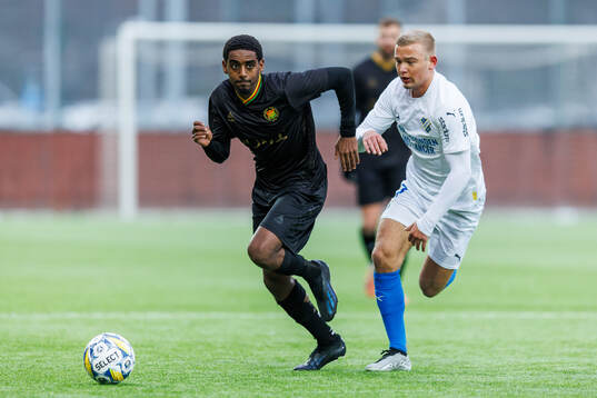 GAISs Harun Ibrahim och Oddevolds Olle Kjellman Olblad