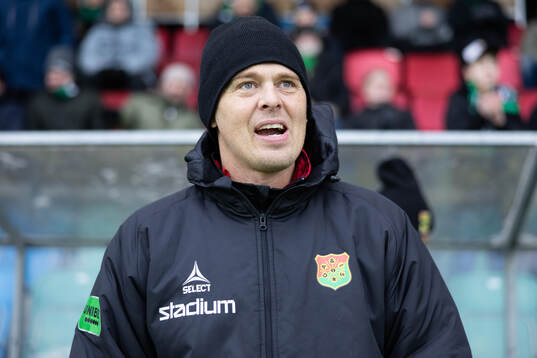 GAIS huvudtränare Fredrik Holmberg