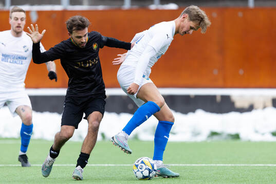 GAIS Edvin Becirovic och Oddevolds Alexander Almqvist