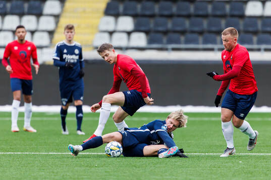 Örgrytes Viktor Lundberg och Nicklas Bärkroth mot