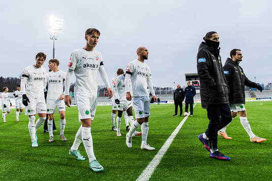 Helsingborgs spelarna deppar