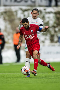 FC Helsingörs Daniel Norouzi och Helsingborgs Ervin Gigovic