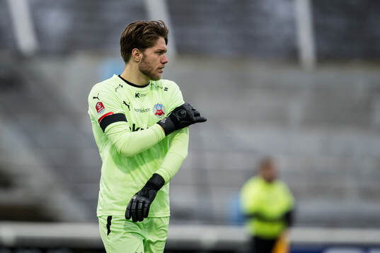 Helsingborgs målvakt Kalle Joelsson