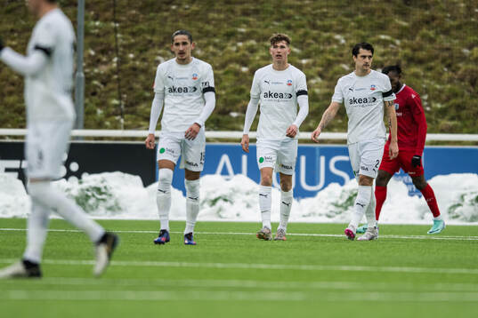 Helsingborgs Ervin Gigovic, Benjamin Örn och Jon Birkfeldt