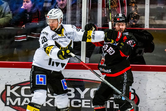 Västerås Jasse Ikonen och Nybros Alexander Molldén