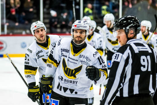 Västerås Shane Gersich jublar