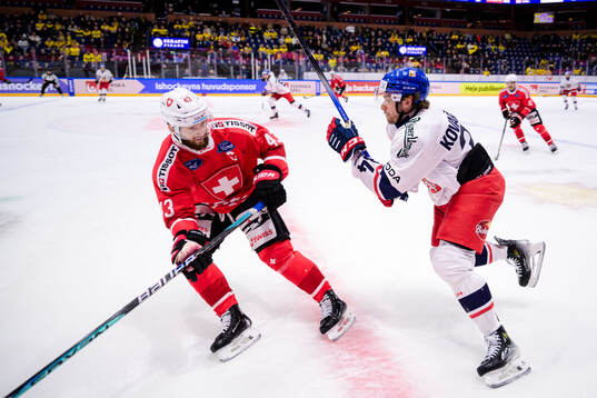 Andrea Glauser of Switzerland and Ondrej Kovarcik of Czech