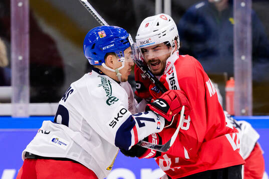 Jakub Galvas of Czech Republic and Marc Marchon of