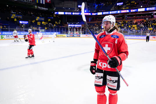 Michael Fora of Switzerland looks dejected