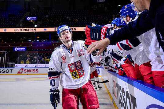 Petr Zamorsky of Czech Republic celebrates