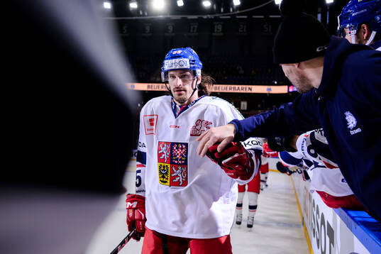 Daniel Vozenilek of Czech Republic celebrates