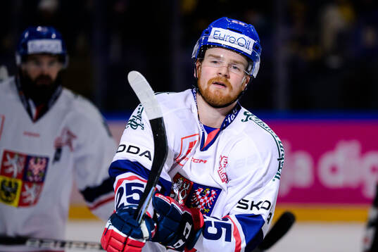 David Kase of Czech Republic celebrates