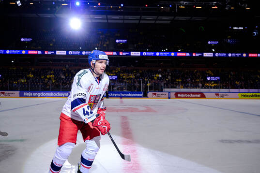 Libor Hájek of Czech Republic celebrates