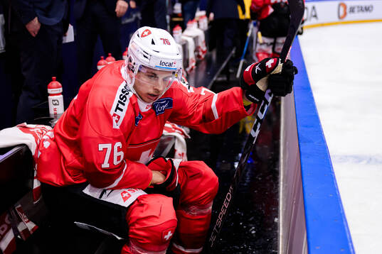 Tino Kessler of Switzerland looks dejected