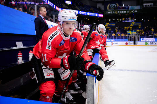 Sven Senteler of Switzerland looks dejected