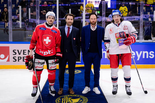 Marc Marchon of Switzerland and Daniel Vozenilek of Czech