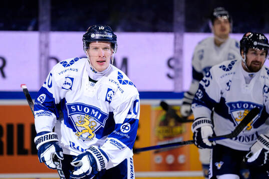 Eemeli Suomi of Finland celebrates