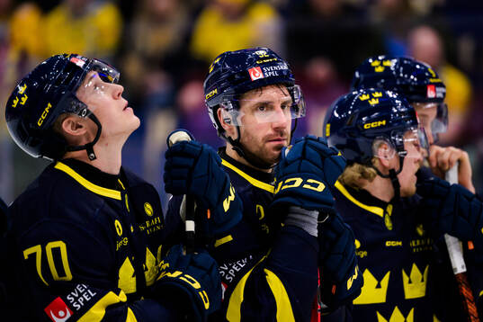 Patrik Nemeth of Sweden looks dejected