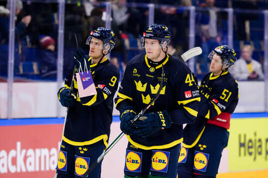 Victor Ejdsell of Sweden looks dejected