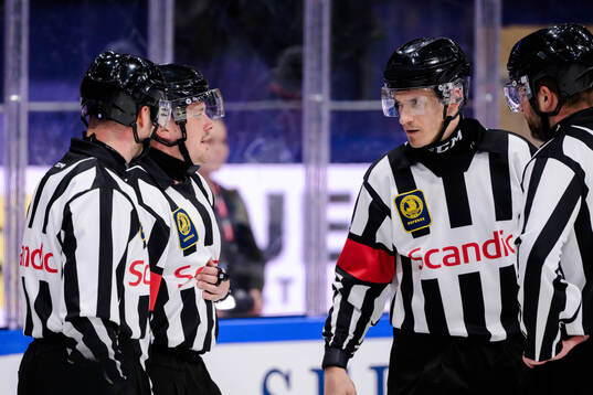 Referee Michael Tscherrig and Referee Jiri Ondracek