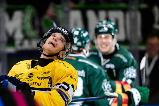 HV71s Joonas Nättinen deppar
