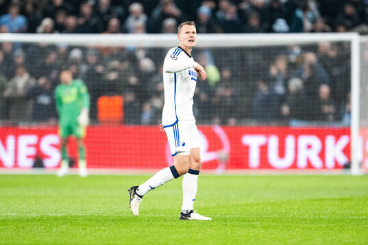 Viktor Claesson of FC Copenhagen looks dejected