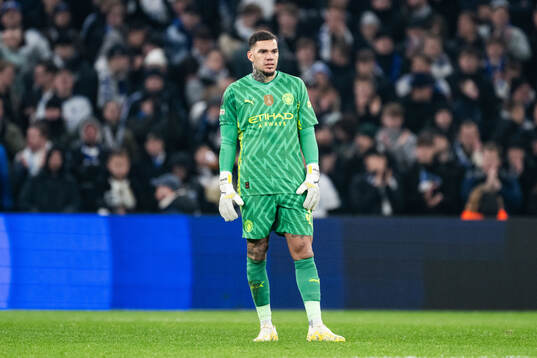 Goalkeeper Ederson of Manchester City