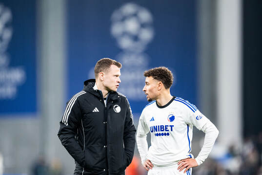 Viktor Claesson and Jordan Larsson of FC Copenhagen