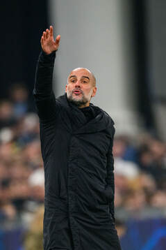 Head coach Pep Guardiola of Manchester City