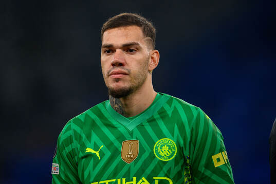 Goalkeeper Ederson of Manchester City