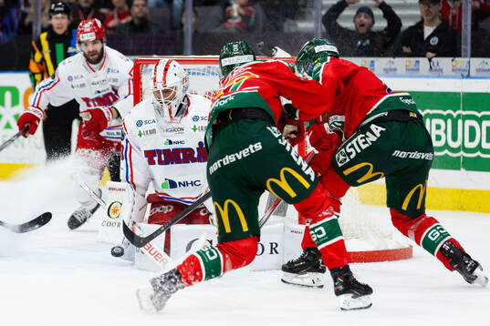 Timrås målvakt Jacob Johansson