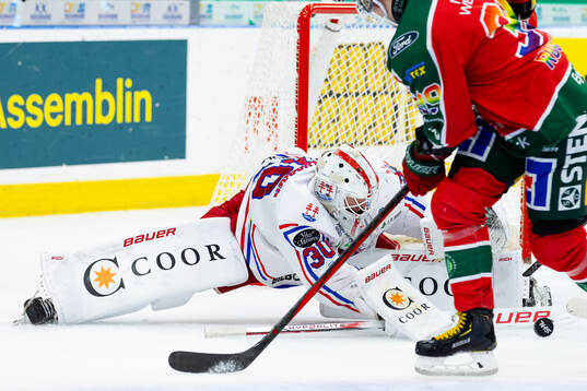 Timrås målvakt Jacob Johansson