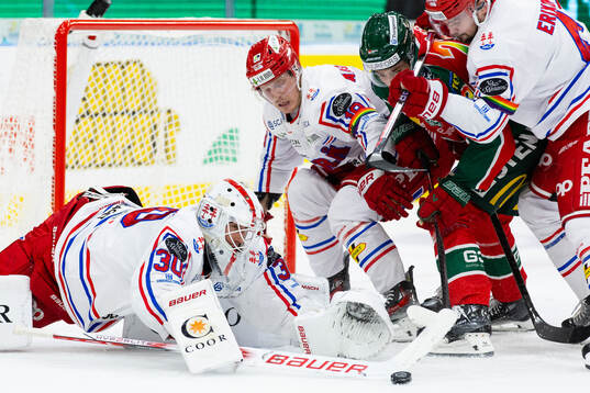 Timrås målvakt Jacob Johansson
