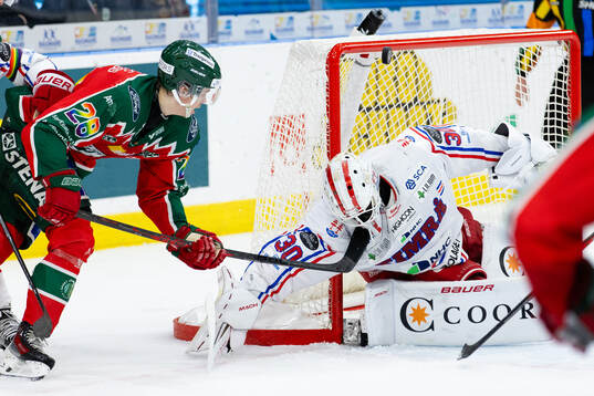 Timrås målvakt Jacob Johansson