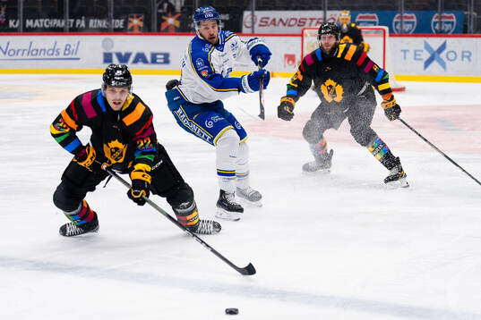 Skellefteås Jonathan Johnson och Leksands Max Veronneau