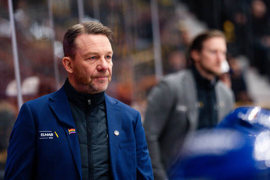 Leksands tränare Charles Berglund