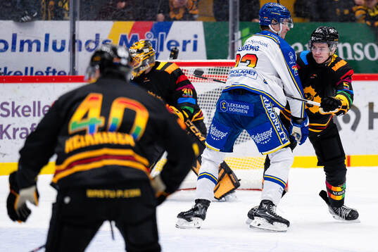 Leksands Lukas Vejdemo och Skellefteås Axel Sandin Pellikka
