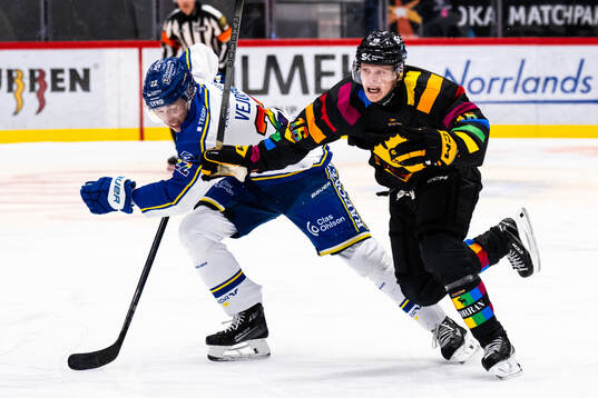 Leksands Lukas Vejdemo och Skellefteås Linus Lindström